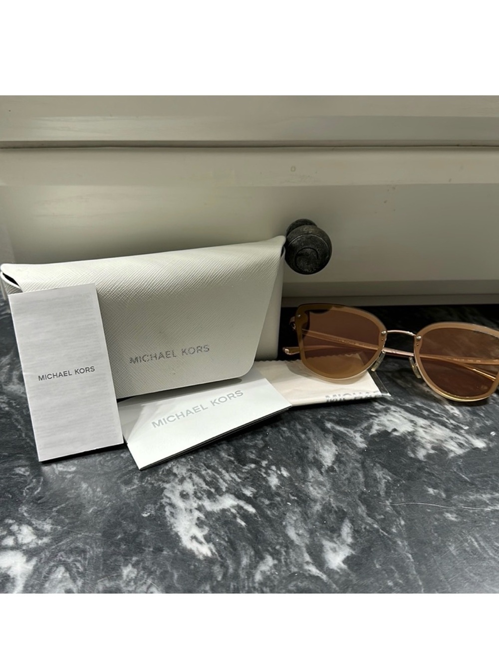 Michael Kors Sanibel Rose Gold Sunglasses